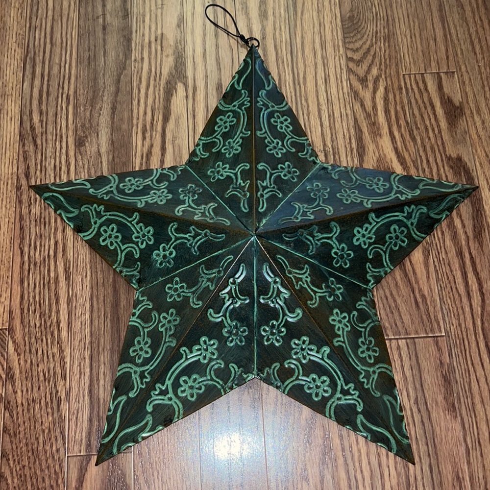 Star decor that hangs on the wall